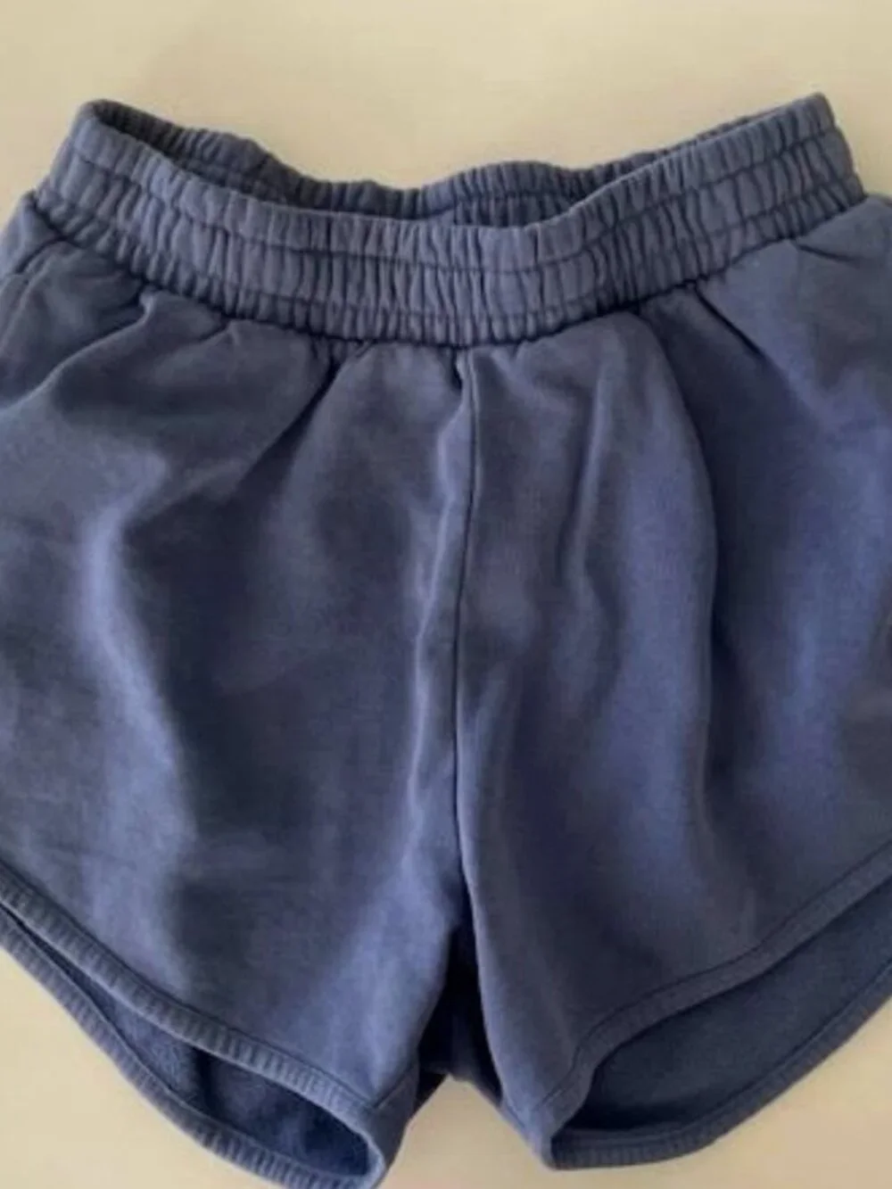 Women's Training Sweat Shorts Small Blue - Picture 1 of 2